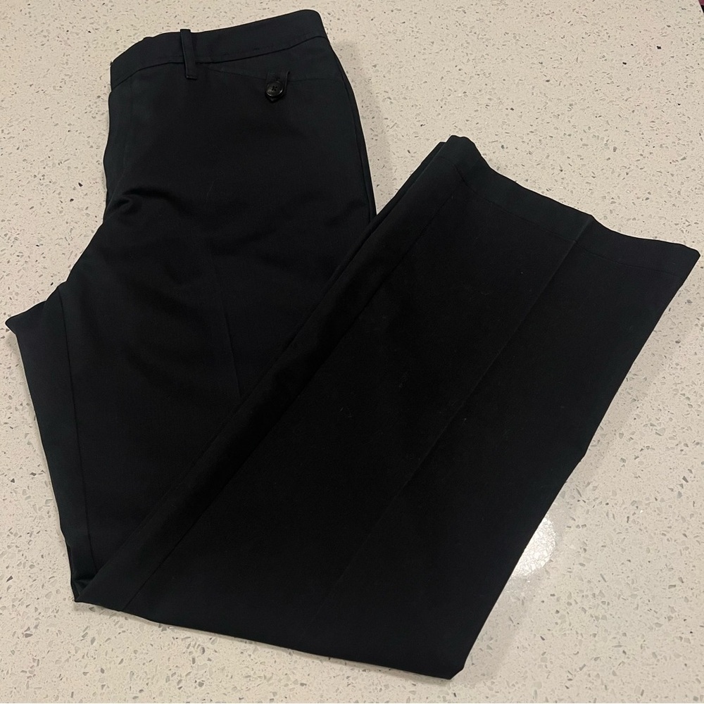 EDDIE BAUER Mercer Fit Women’s Dress Twill Trouser Pants Wrinkle Resistant SZ 12